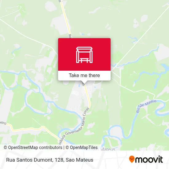 Rua Santos Dumont, 128 map