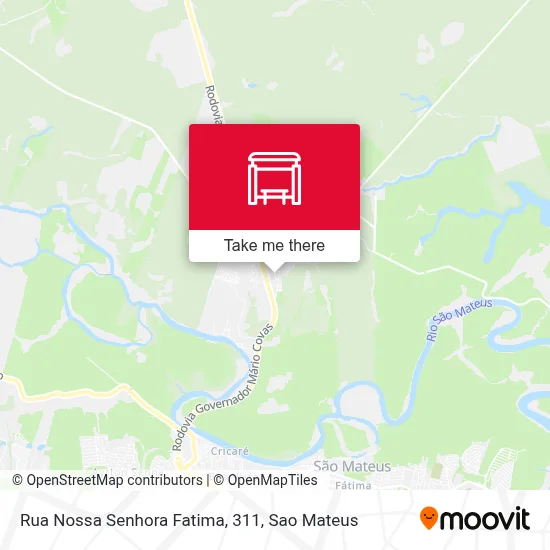 Rua Nossa Senhora Fatima, 311 map