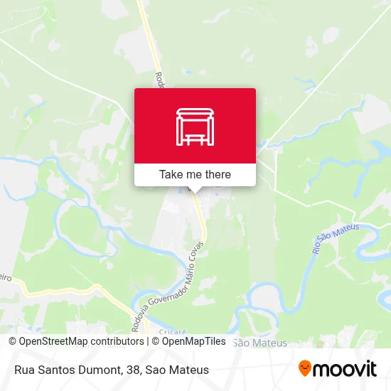 Rua Santos Dumont, 38 map