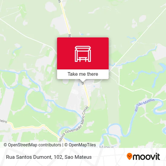Rua Santos Dumont, 102 map