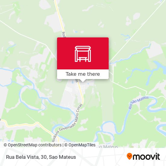 Rua Bela Vista, 30 map