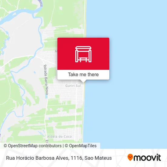 Rua Horácio Barbosa Alves, 1116 map