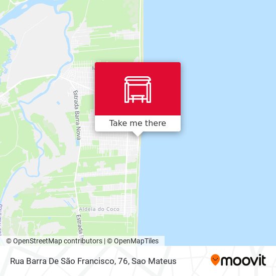 Rua Barra De São Francisco, 76 map
