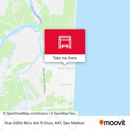 Rua Odilio Nico Ant R Onze, 443 map