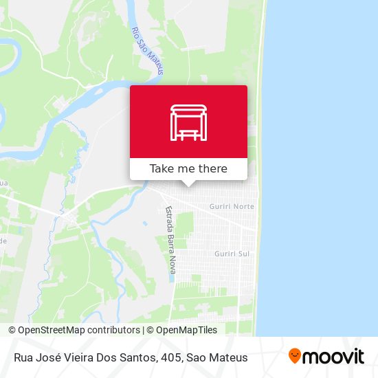 Rua José Vieira Dos Santos, 405 map