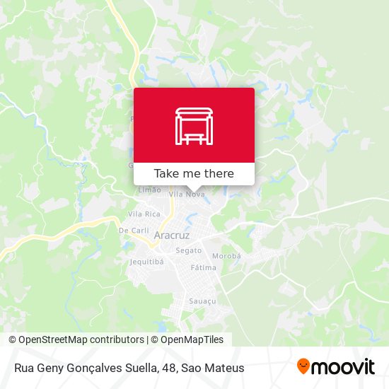 Rua Geny Gonçalves Suella, 48 map
