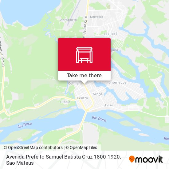 Avenida Prefeito Samuel Batista Cruz 1800-1920 map