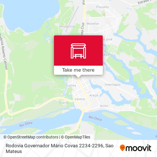 Rodovia Governador Mário Covas 2234-2296 map