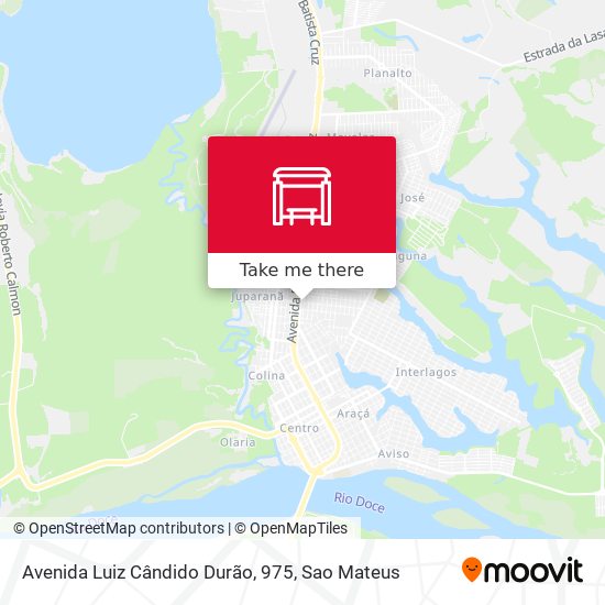 Avenida Luiz Cândido Durão, 975 map