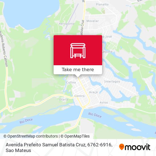 Avenida Prefeito Samuel Batista Cruz, 6762-6916 map