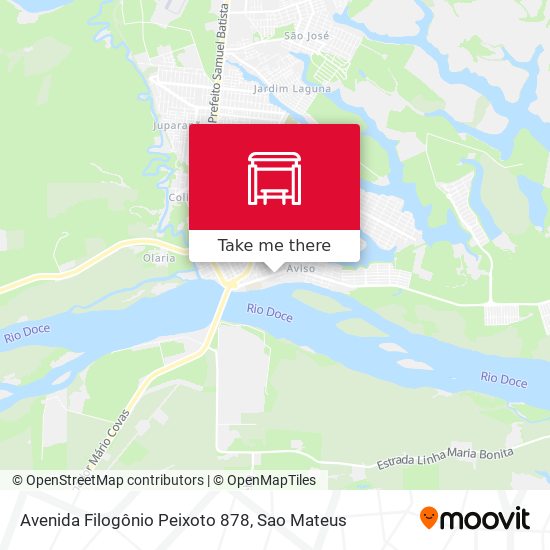 Avenida Filogônio Peixoto 878 map