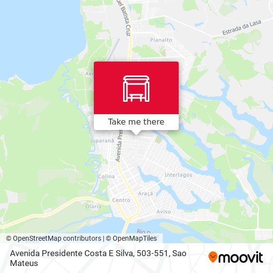 Avenida Presidente Costa E Silva, 503-551 map