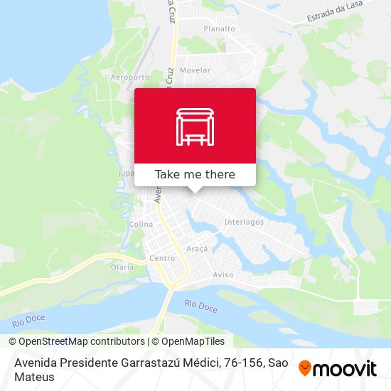 Avenida Presidente Garrastazú Médici, 76-156 map