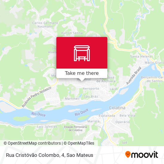 Rua Cristóvão Colombo, 4 map