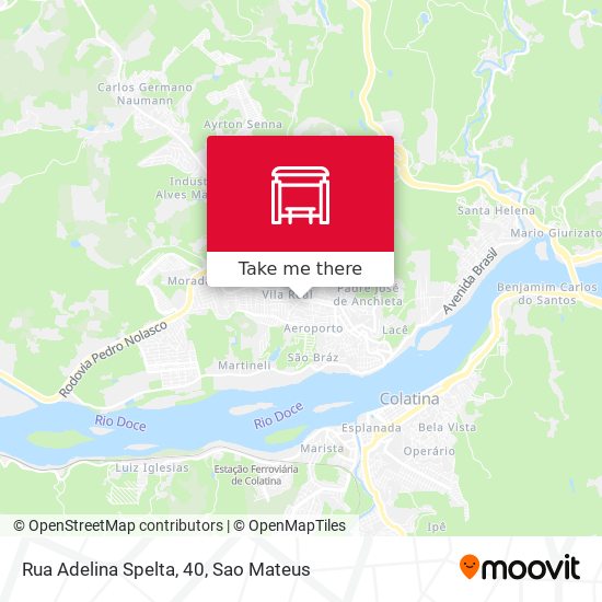 Rua Adelina Spelta, 40 map