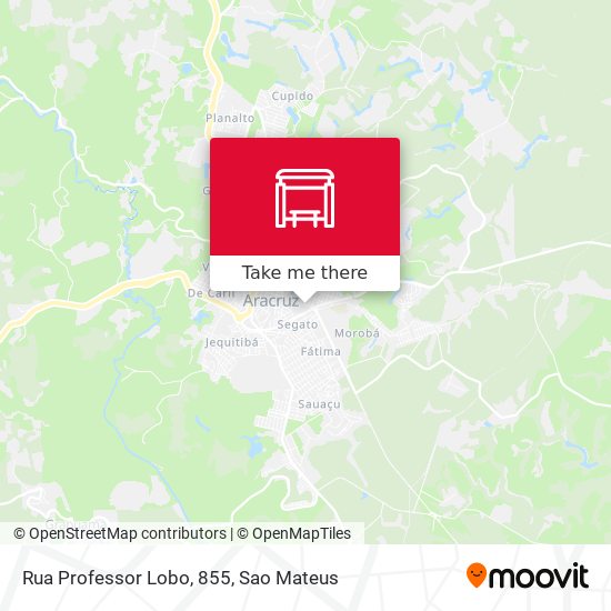 Rua Professor Lobo, 855 map