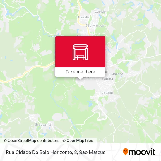 Rua Cidade De Belo Horizonte, 8 map