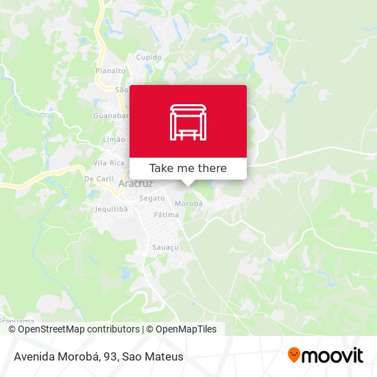 Avenida Morobá, 93 map