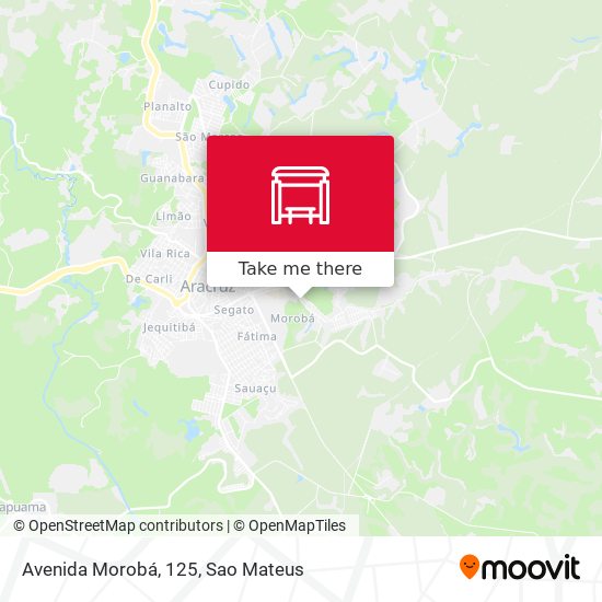 Avenida Morobá, 125 map