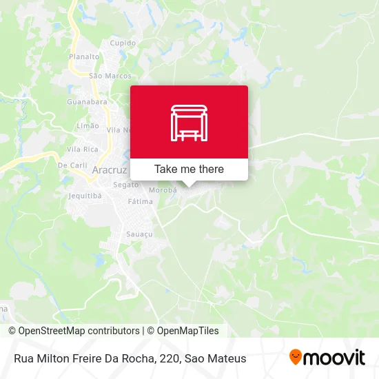 Rua Milton Freire Da Rocha, 220 map