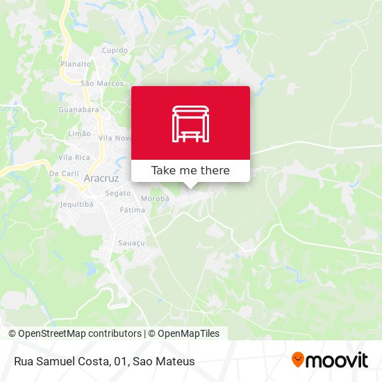 Rua Samuel Costa, 01 map