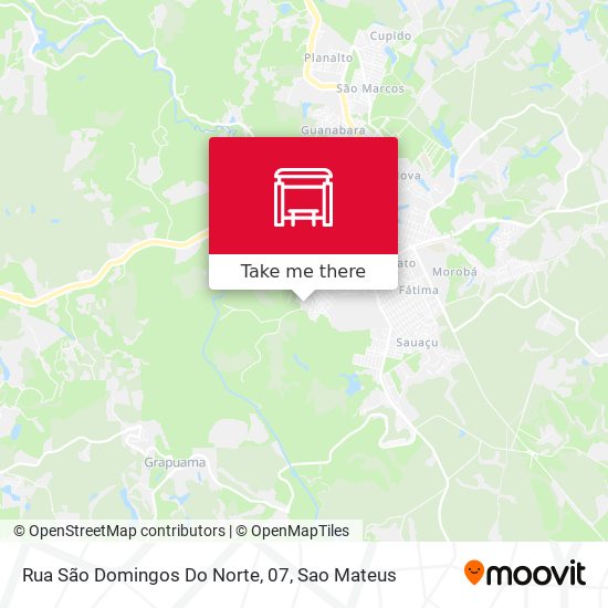 Rua São Domingos Do Norte, 07 map