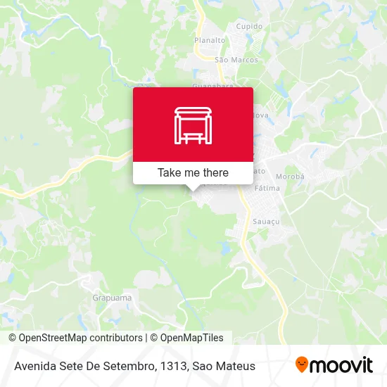 Avenida Sete De Setembro, 1313 map