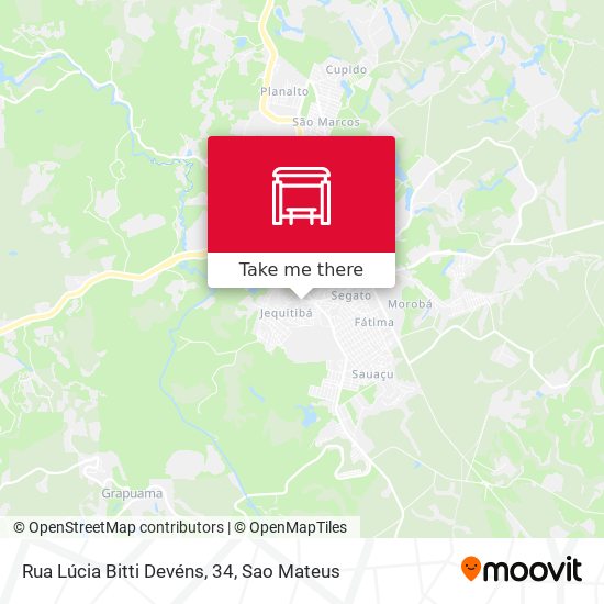 Rua Lúcia Bitti Devéns, 34 map