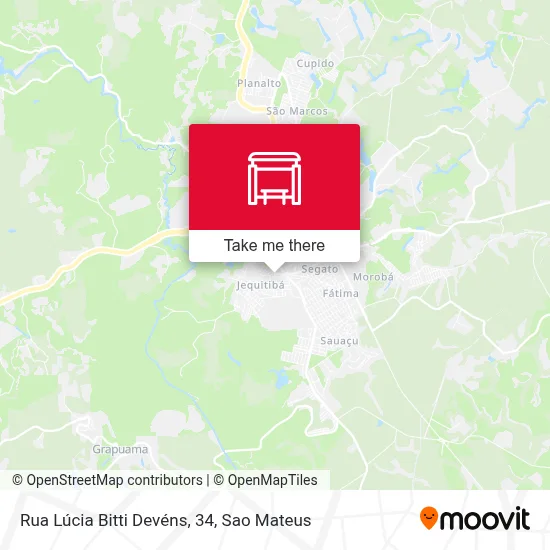 Rua Lúcia Bitti Devéns, 34 map