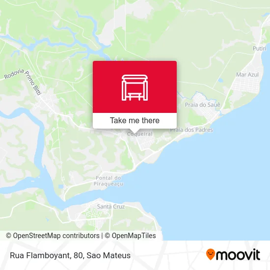 Rua Flamboyant, 80 map