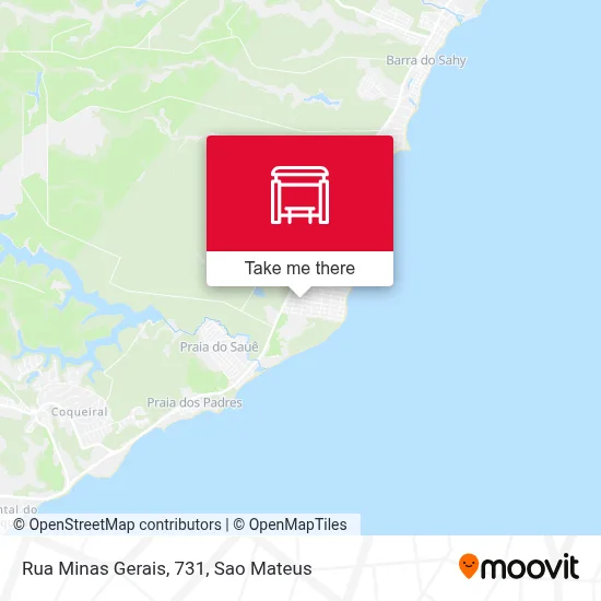 Rua Minas Gerais, 731 map