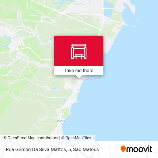 Rua Gerson Da Silva Mattos, 5 map