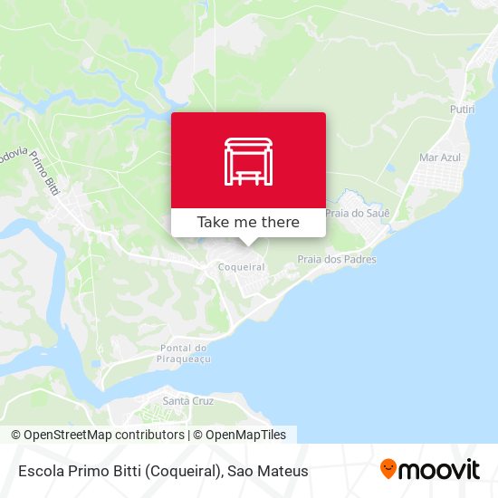 Escola Primo Bitti (Coqueiral) map