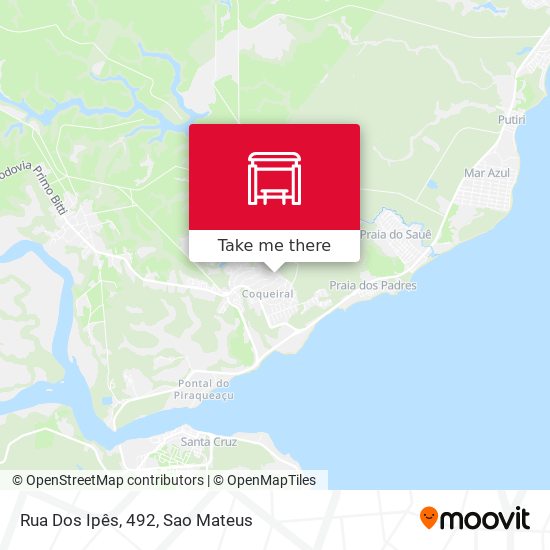 Rua Dos Ipês, 492 map