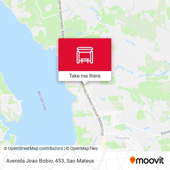Avenida Joao Bobio, 453 map