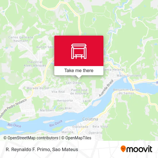 R. Reynaldo F. Primo map