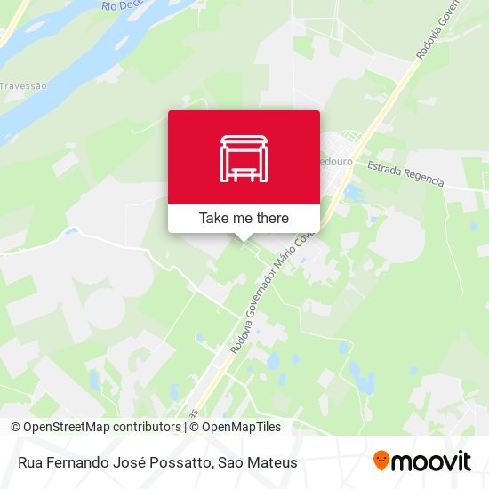 Rua Fernando José Possatto map