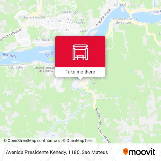 Avenida Presidente Kenedy, 1186 map
