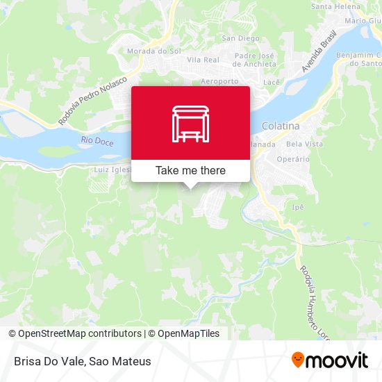 Brisa Do Vale map