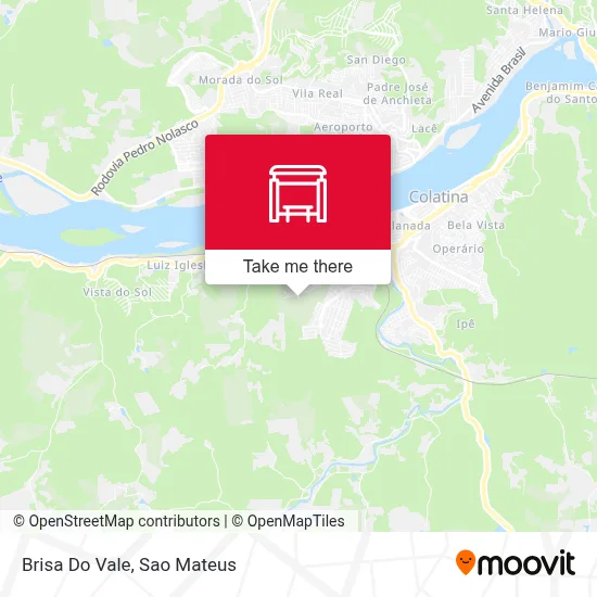 Brisa Do Vale map