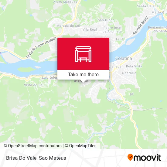 Brisa Do Vale map