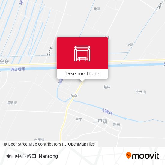 余西中心路口 map