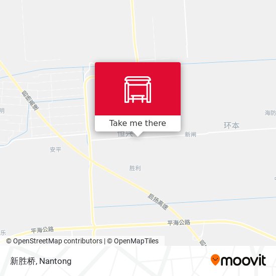 新胜桥 map
