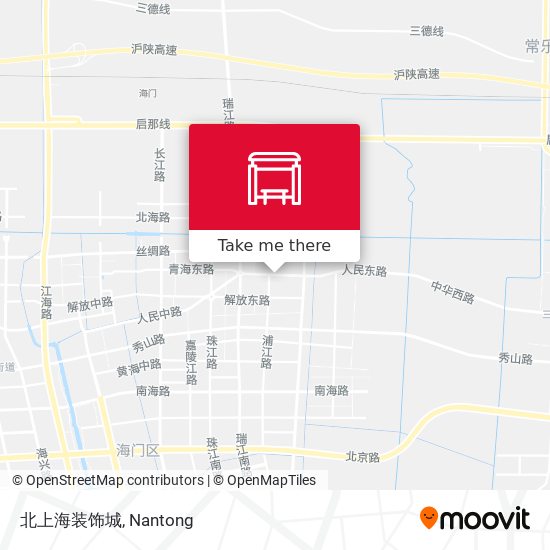 北上海装饰城 map
