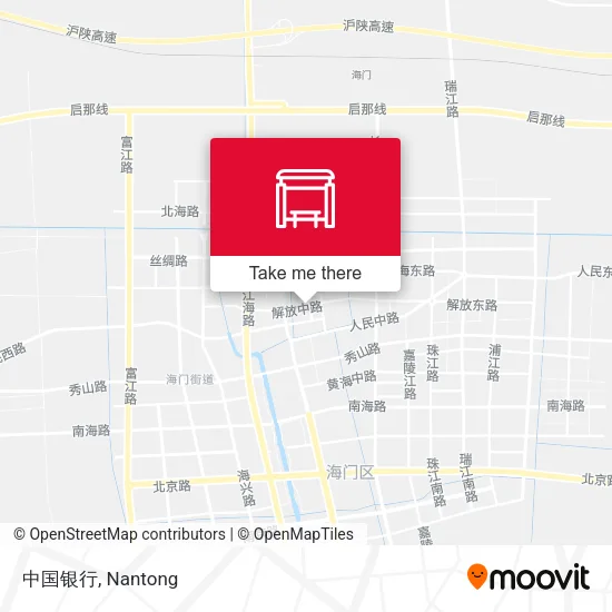 中国银行 map