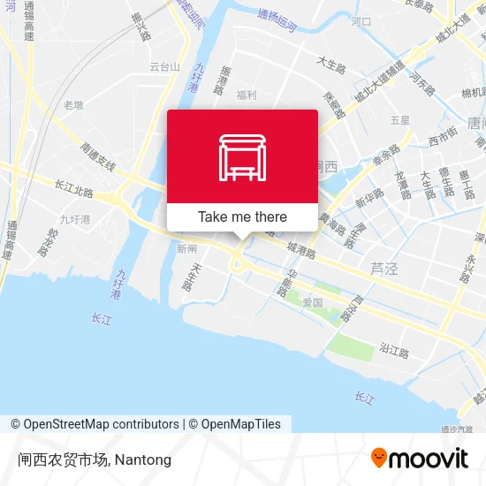 闸西农贸市场 map