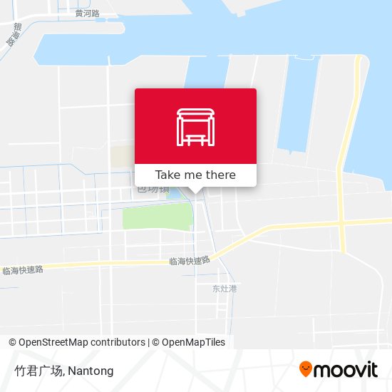 竹君广场 map