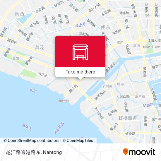 越江路通港路东 map