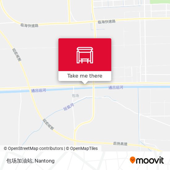 包场加油站 map