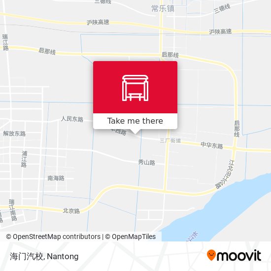 海门汽校 map